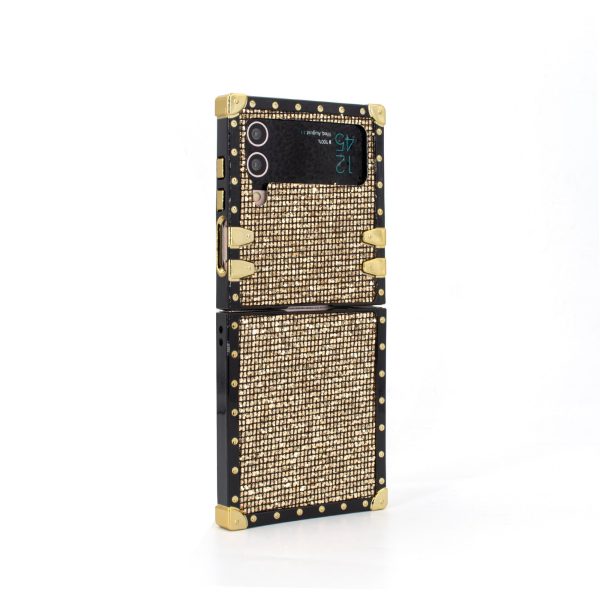 Samsung Galaxy Z Flip6/5/4/3 5G Square Case "Pyrite" - 图片 2