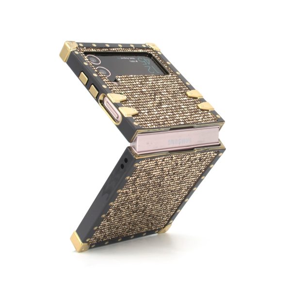 Samsung Galaxy Z Flip6/5/4/3 5G Square Case "Pyrite" - 图片 3
