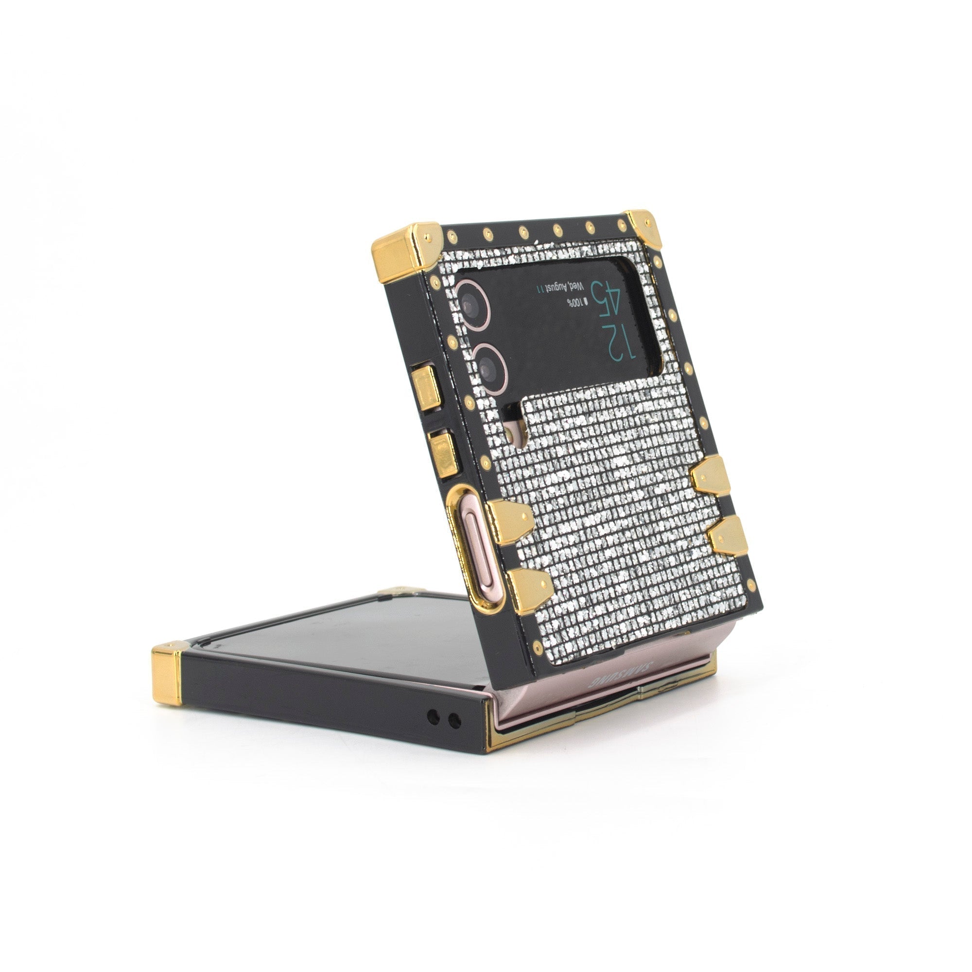 Samsung Galaxy Z Flip6/5/4/3 5G Square Case "Tahitian Pearl" - 图片 4