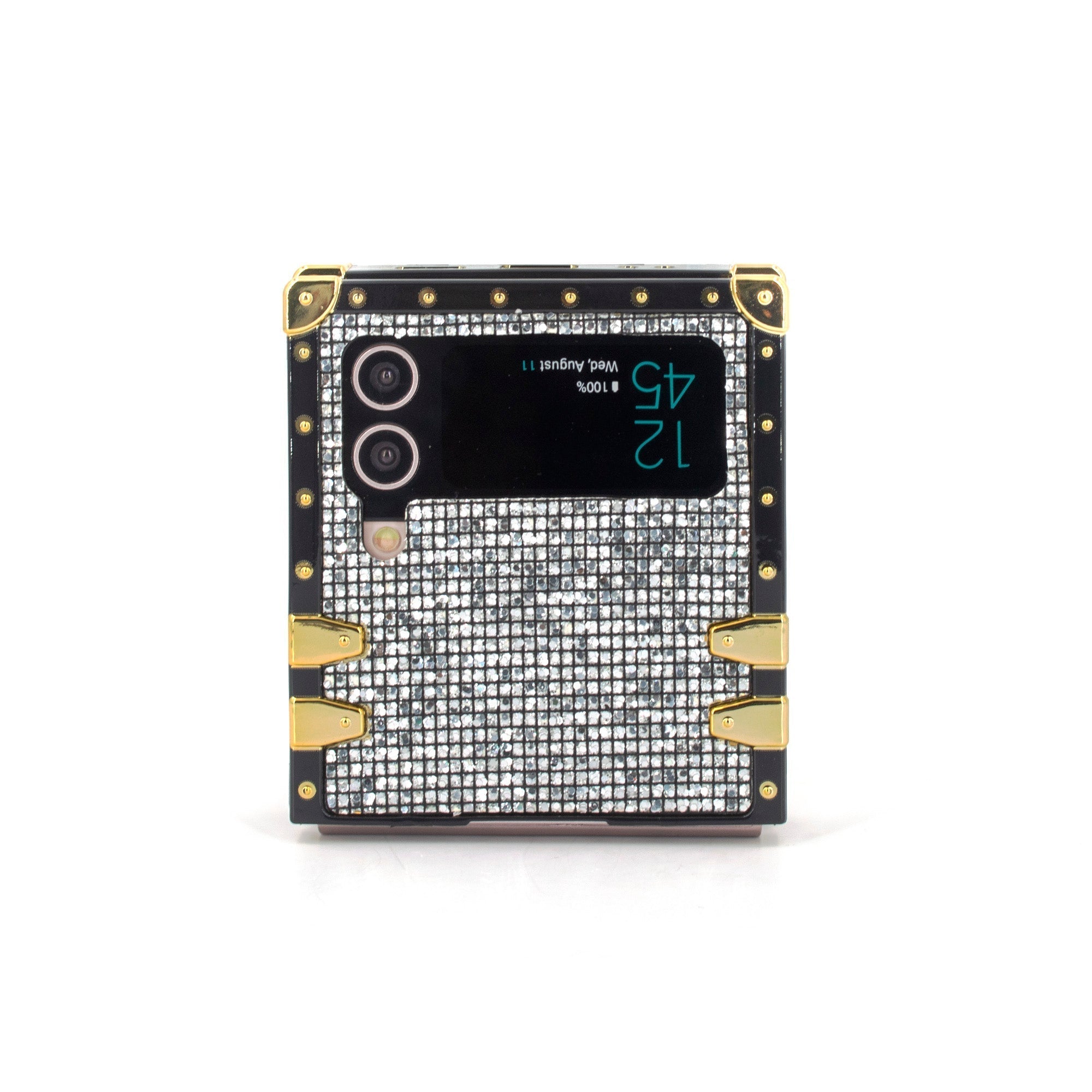 Samsung Galaxy Z Flip6/5/4/3 5G Square Case "Tahitian Pearl" - 图片 5