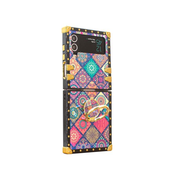 Samsung Galaxy Z Flip 6/5/4/3 5G Square Case "Arizona Ring" - 图片 3