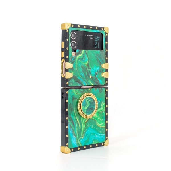 Samsung Galaxy Z Flip6/5/4/3 5G Square Case "Isabis Ring" - 图片 2