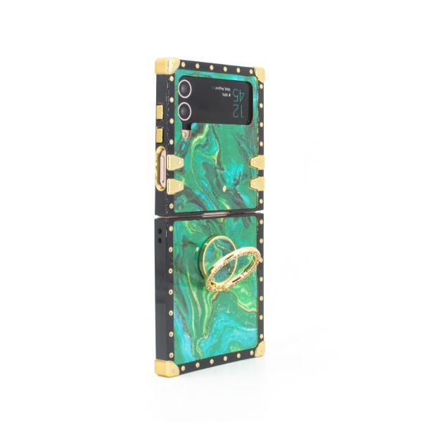 Samsung Galaxy Z Flip6/5/4/3 5G Square Case "Isabis Ring" - 图片 3