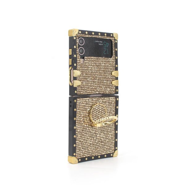 Samsung Galaxy Z Flip6/5/4/3 5G Square Case "Pyrite Ring" - 图片 3