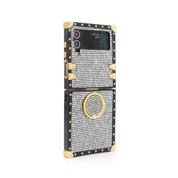 Samsung Galaxy Z Flip6/5/4/3 5G Square Case "Tahitian Pearl Ring" - 图片 2