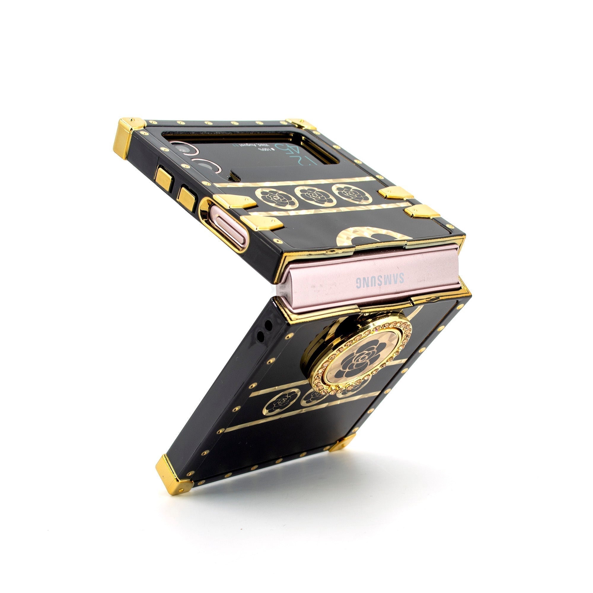 Samsung Galaxy Z Flip6/5/4/3 5G Square Case "Yin Ring" - 图片 5