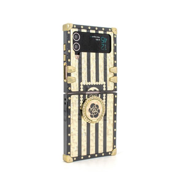 Samsung Galaxy Z Flip6/5/4/3 5G Square Case "Yang Ring" - 图片 2