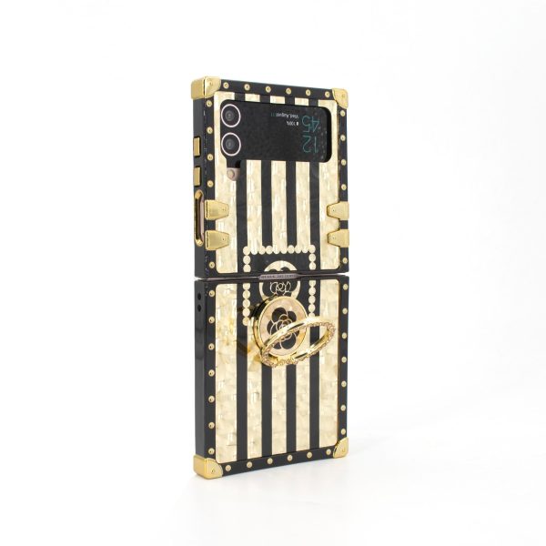 Samsung Galaxy Z Flip6/5/4/3 5G Square Case "Yang Ring" - 图片 3