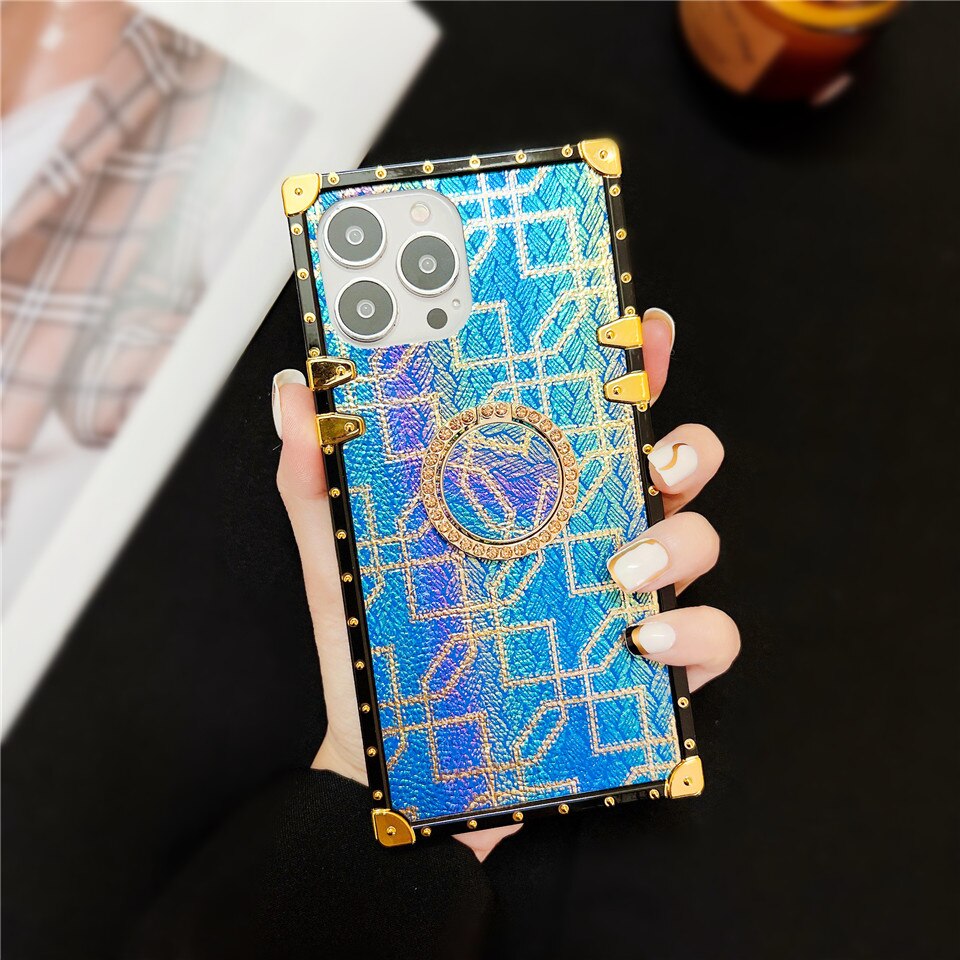 Samsung Case with Ring "Cyan" - 图片 6