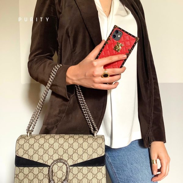 Samsung Case "Red Leather" - 图片 3