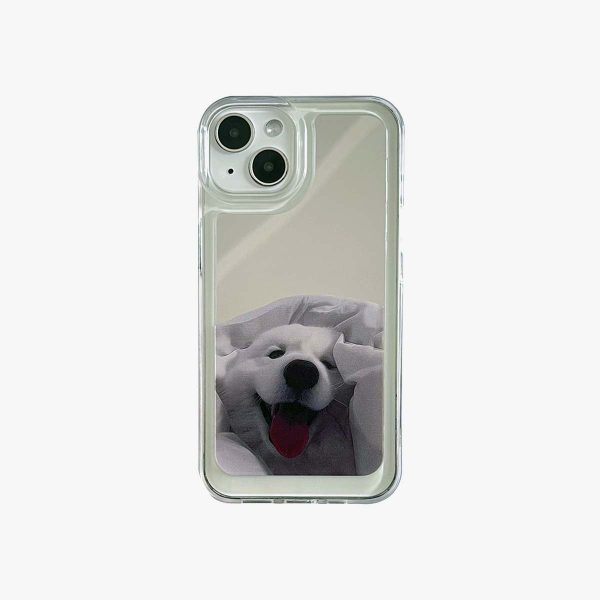Mirror iPhone Case | Couple Dogs Samoyed (Buy 2 and get 50% off one) - 图片 5