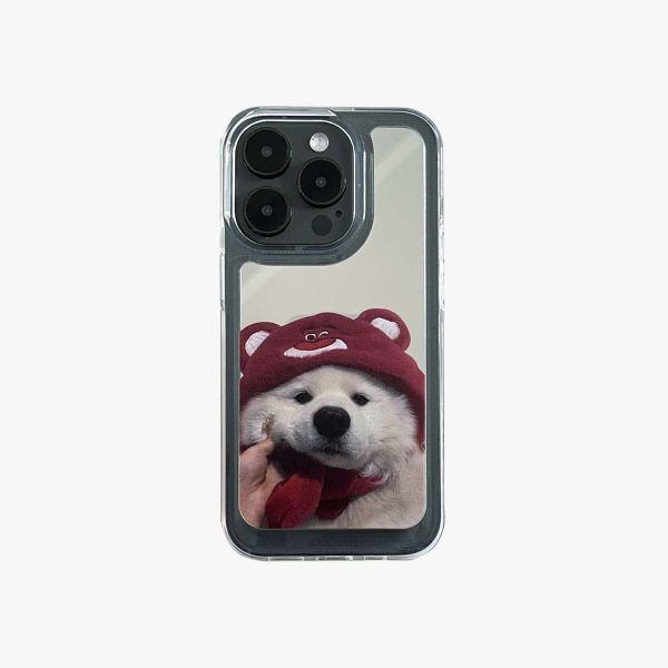 Mirror iPhone Case | Couple Dogs Samoyed (Buy 2 and get 50% off one) - 图片 4