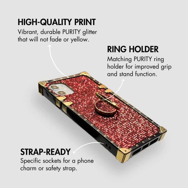 Samsung Case with Ring "Ruby" - 图片 5