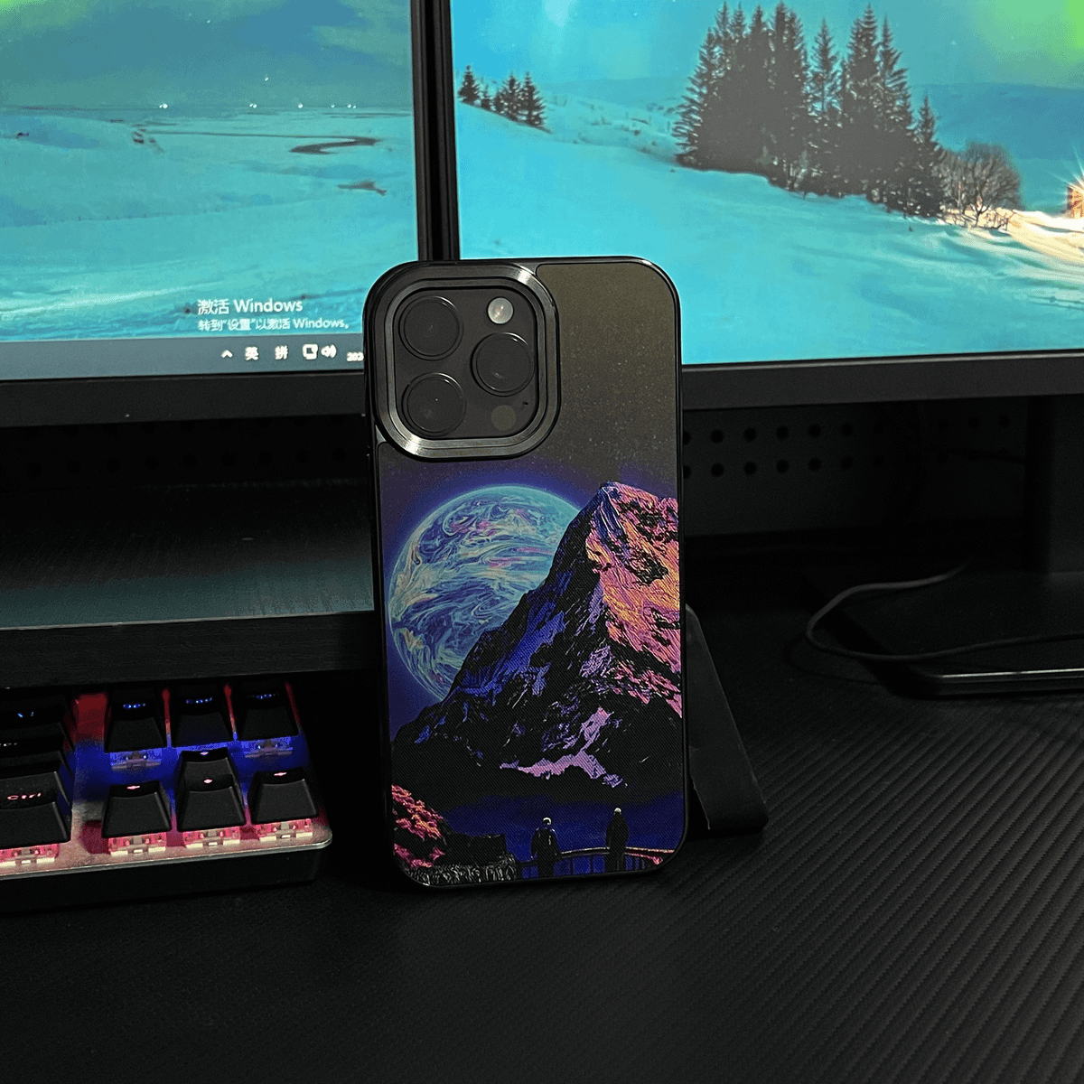Snow Mountain iPhone Case