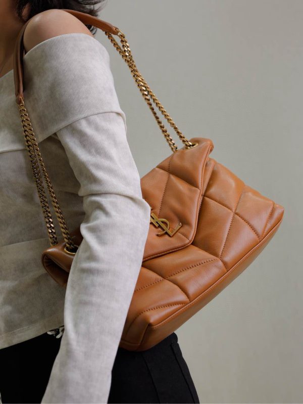 SL LOULOU PUFFER SMALL BAG - 图片 20