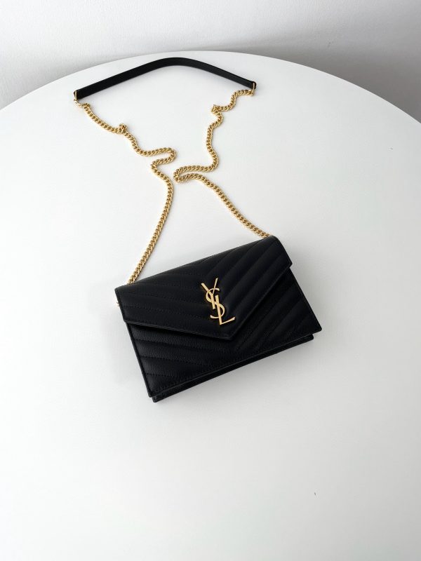 SL CASSANDRE ENVELOPE WALLET ON CHAIN - 图片 8