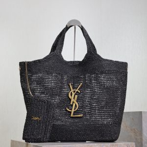 SL ICARE IN RAFFIA BAG