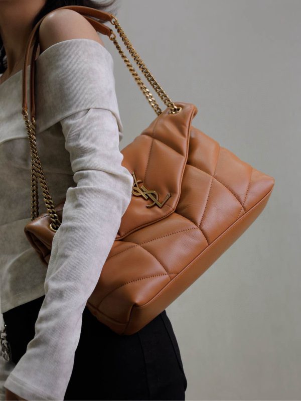 SL LOULOU MEDIUM PUFFER BAG - 图片 20