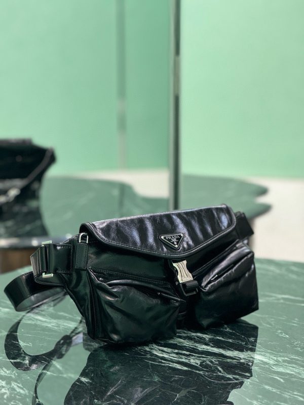PD LEATHER SHOULDER BAG - 图片 2