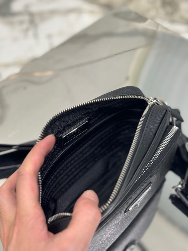 PD SAFFIANO LEATHER SHOULDER BAG - 图片 10