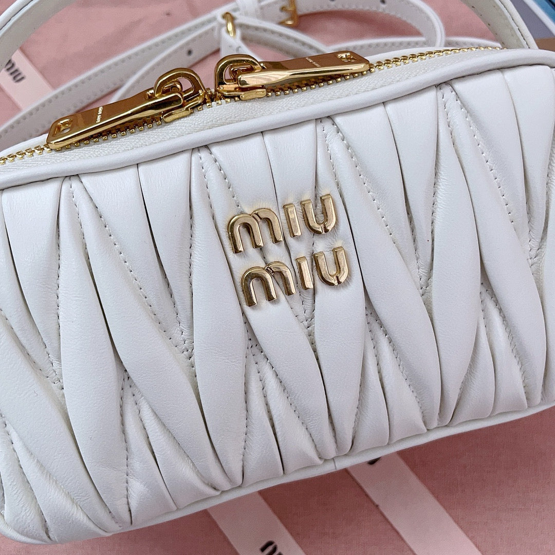 MIU M MATELASSE SHOULDER BAG - 图片 5