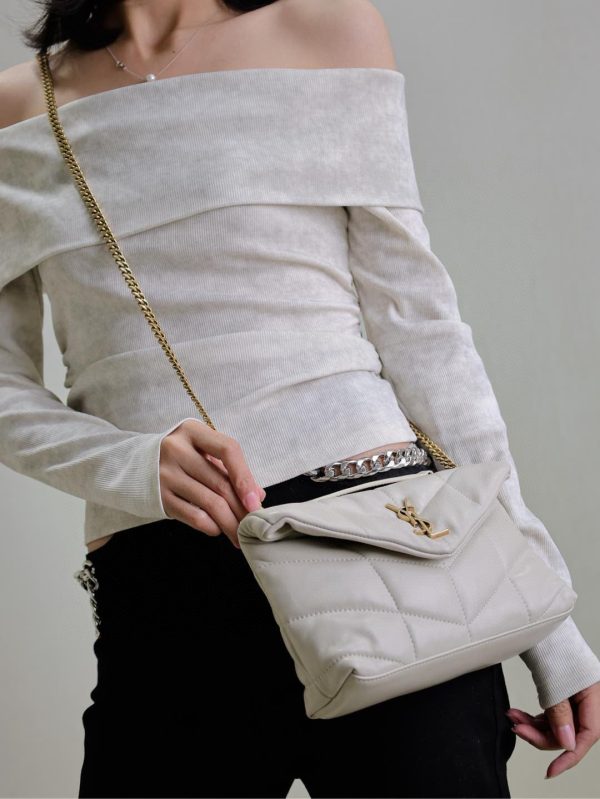 SL TOY LOULOU PUFFER BAG - 图片 17