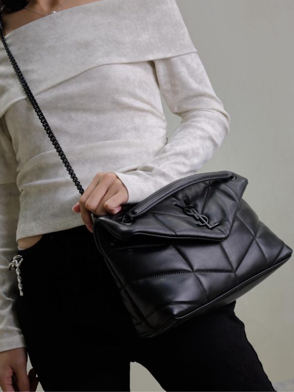 SL LOULOU PUFFER SMALL BAG - 图片 19