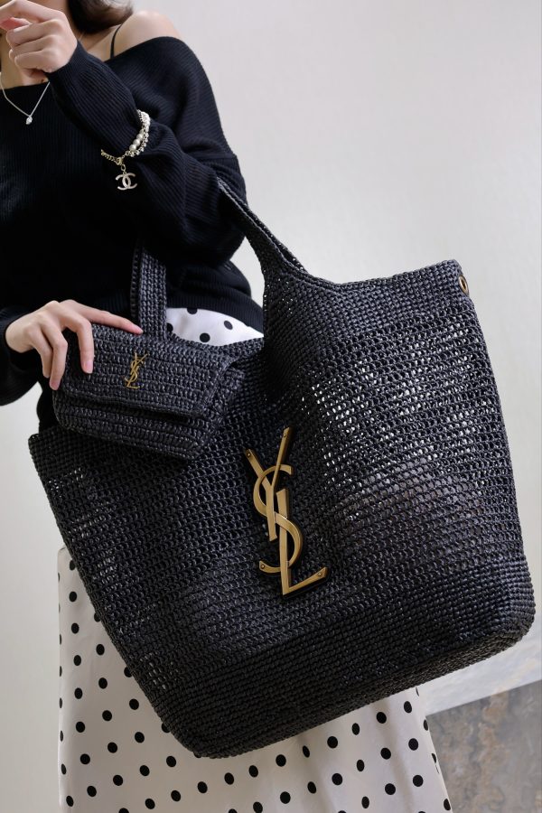 SL ICARE IN RAFFIA BAG - 图片 23