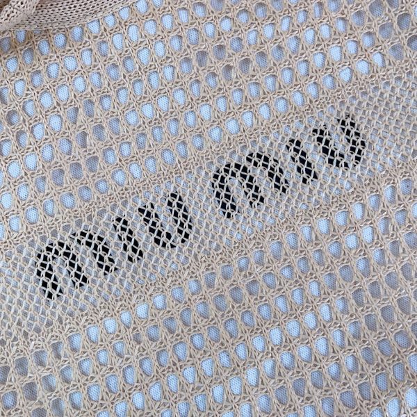MIU M WOVEN FABRIC TOTE BAG - 图片 3