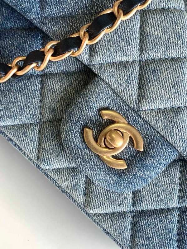 CC CLASSIC FLAP DENIM BAG - 图片 5