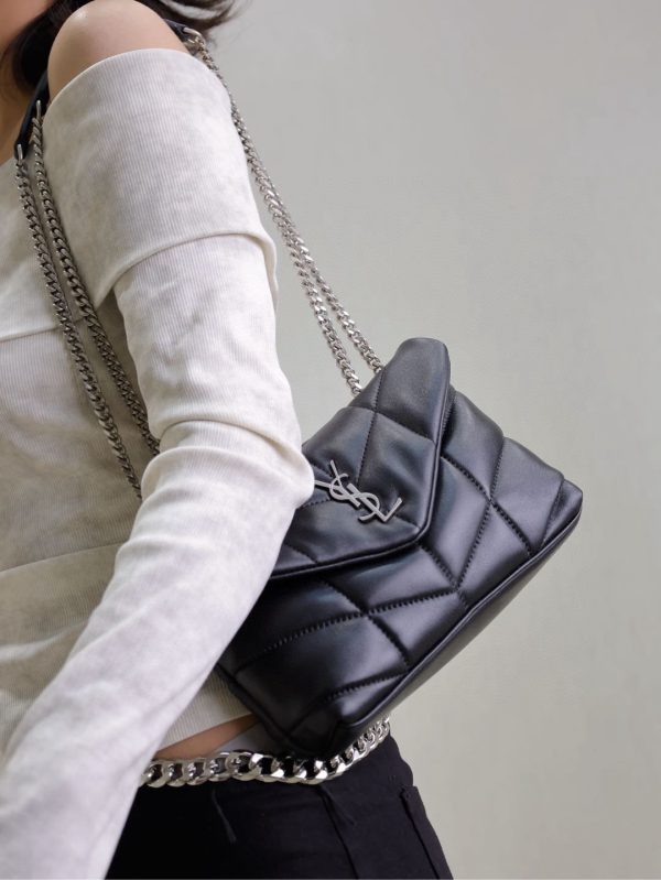 SL TOY LOULOU PUFFER BAG - 图片 19