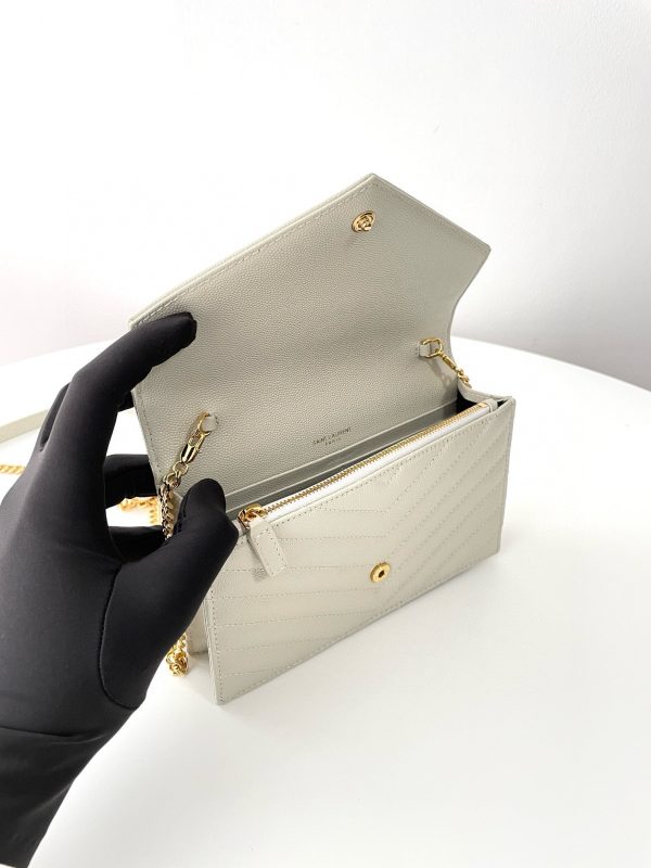 SL CASSANDRE ENVELOPE WALLET ON CHAIN - 图片 9