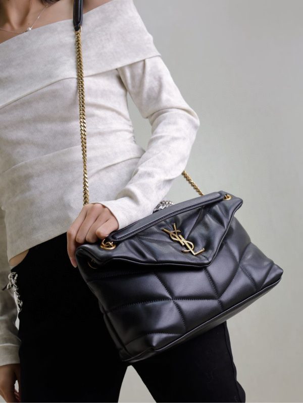SL LOULOU PUFFER SMALL BAG - 图片 17
