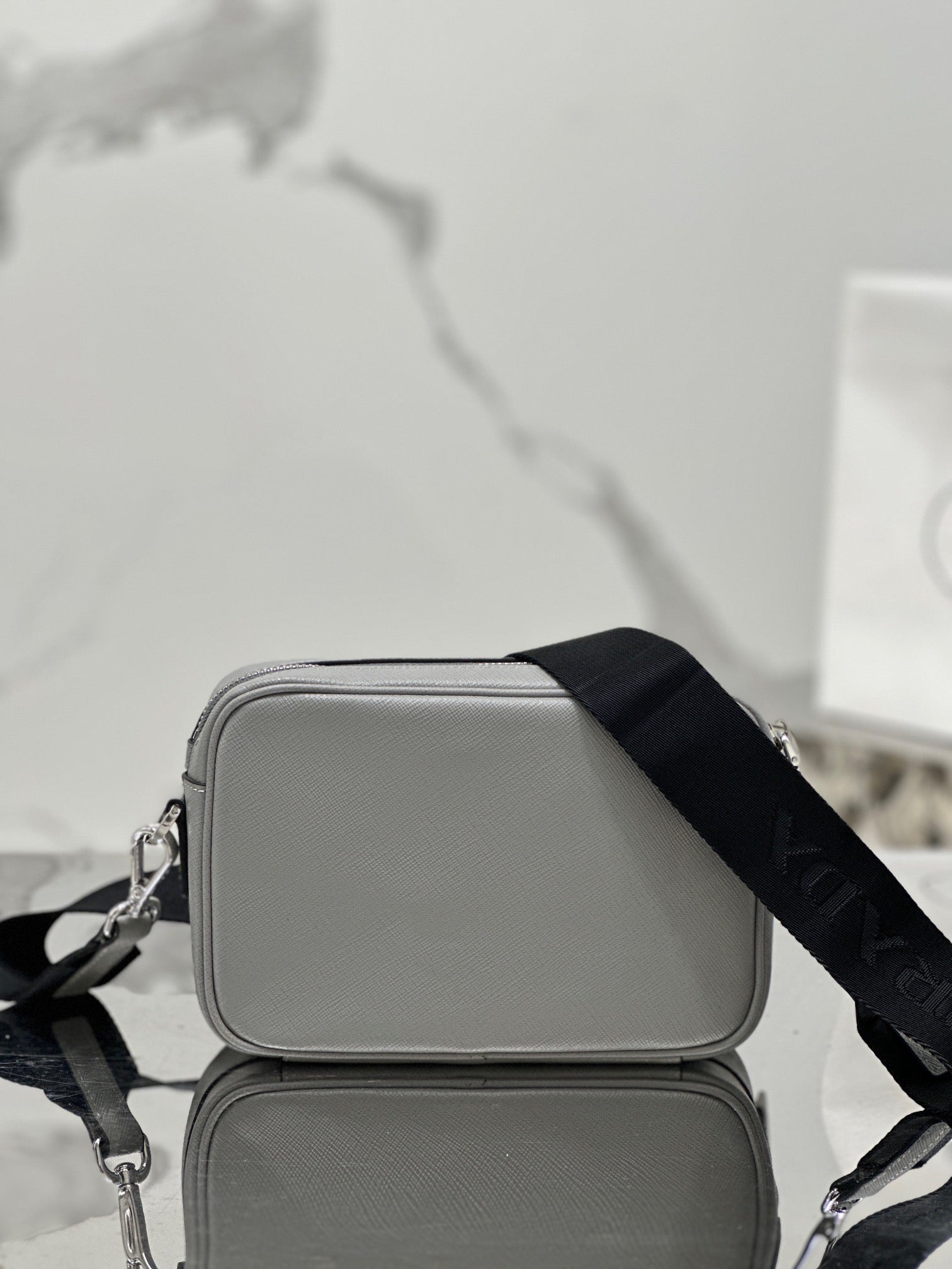 PD SAFFIANO LEATHER SHOULDER BAG - 图片 4