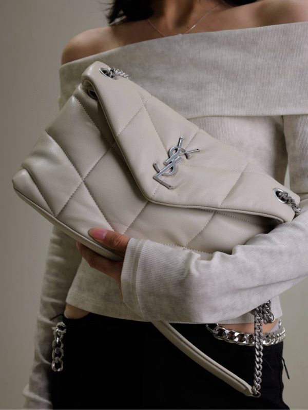 SL LOULOU PUFFER SMALL BAG - 图片 20