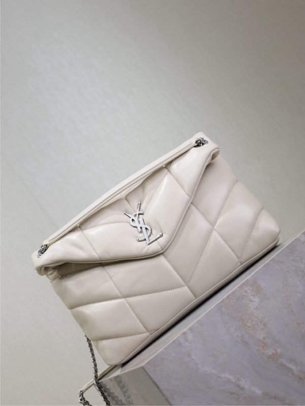 SL LOULOU MEDIUM PUFFER BAG - 图片 2
