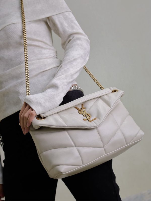 SL LOULOU PUFFER SMALL BAG - 图片 16