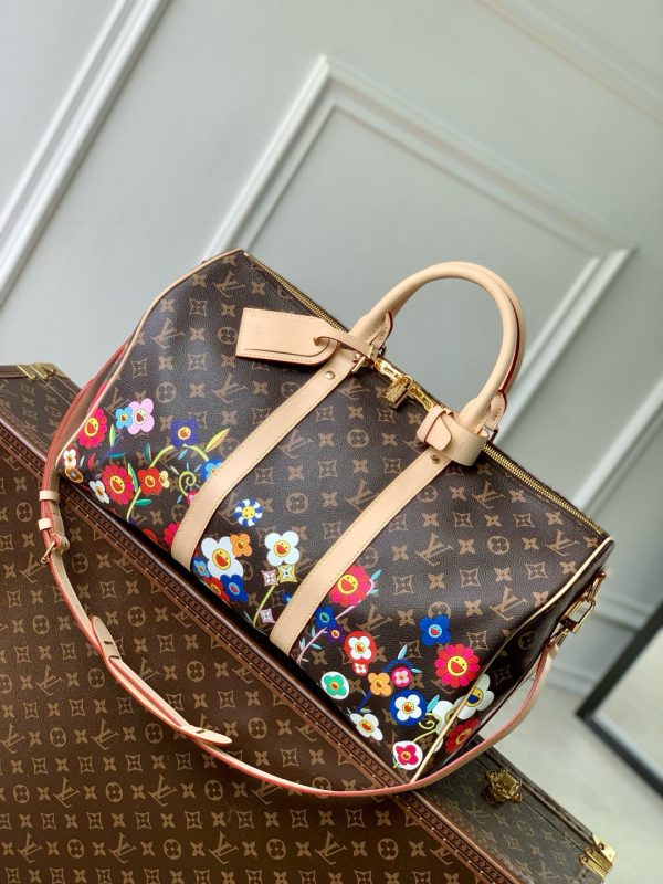 LOU x MURAKAMI KEEPALL 45 BAG