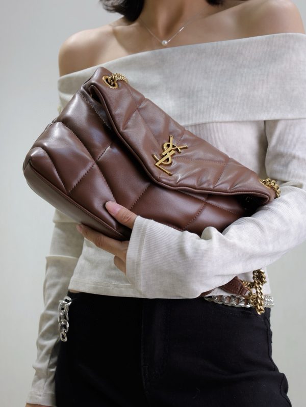 SL LOULOU PUFFER SMALL BAG - 图片 20