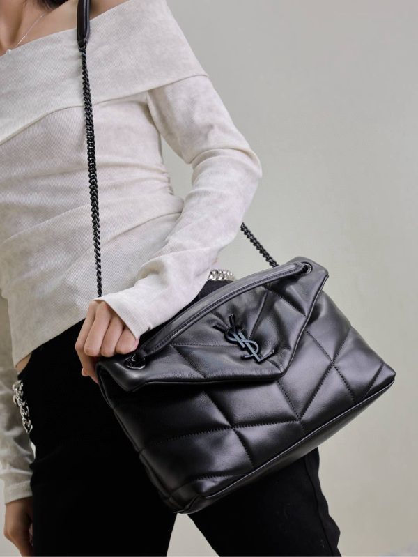 SL LOULOU PUFFER SMALL BAG - 图片 16