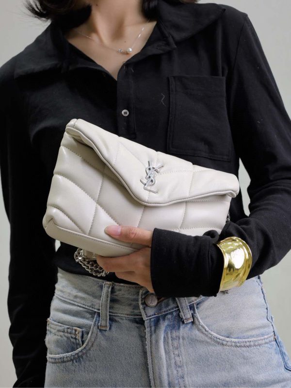 SL TOY LOULOU PUFFER BAG - 图片 16
