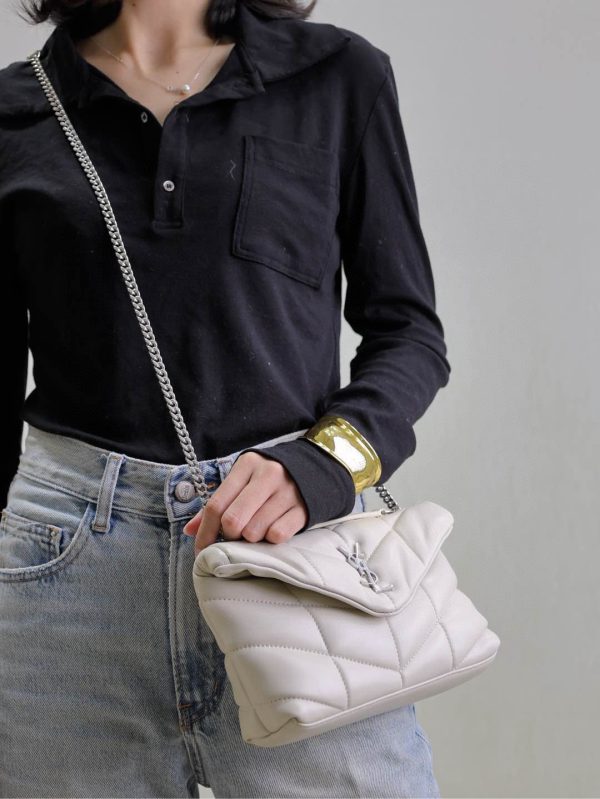 SL TOY LOULOU PUFFER BAG - 图片 18