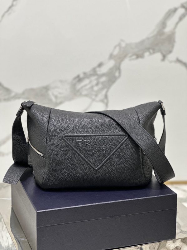 PD LEATHER BAG WITH SHOULDER STRAP
