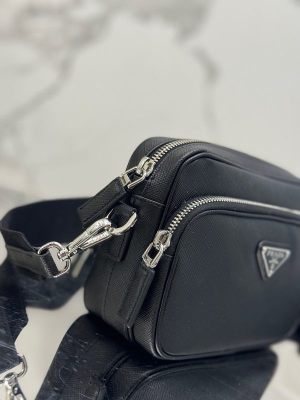 PD SAFFIANO LEATHER SHOULDER BAG - 图片 6