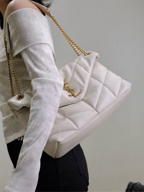 SL LOULOU MEDIUM PUFFER BAG - 图片 18