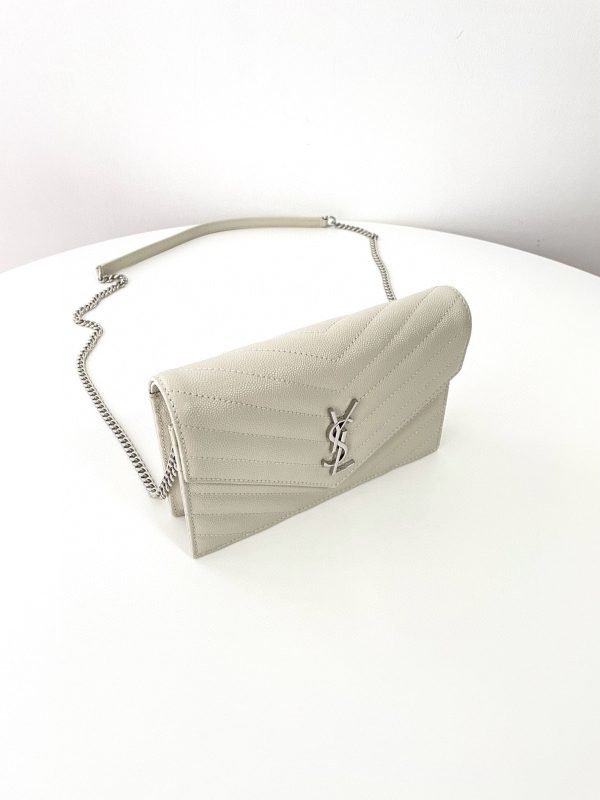 SL CASSANDRE ENVELOPE WALLET ON CHAIN - 图片 6