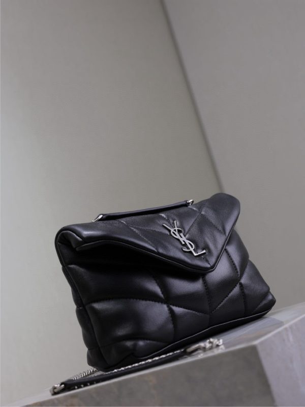 SL TOY LOULOU PUFFER BAG - 图片 4