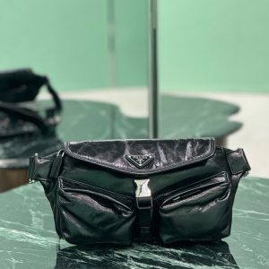 PD LEATHER SHOULDER BAG