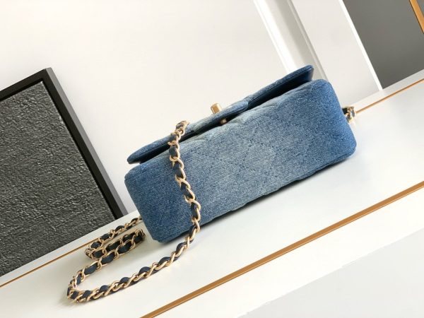 CC CLASSIC FLAP DENIM BAG - 图片 4