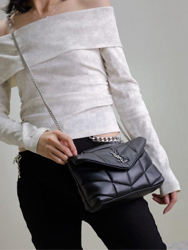 SL TOY LOULOU PUFFER BAG - 图片 20